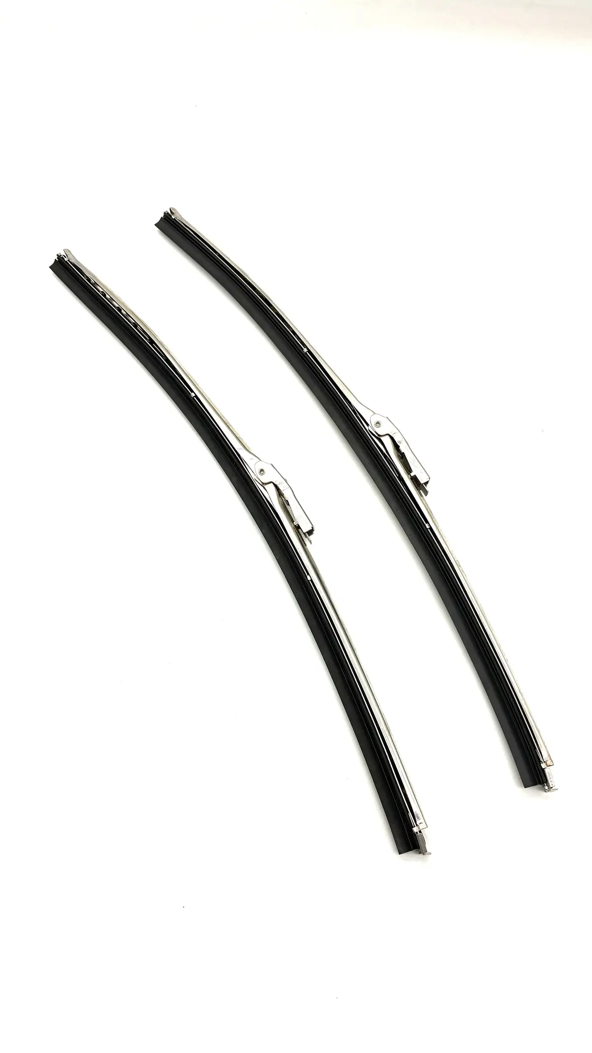 Wiper Blade 15" Classic Original Styling Silver Finish Pair 1