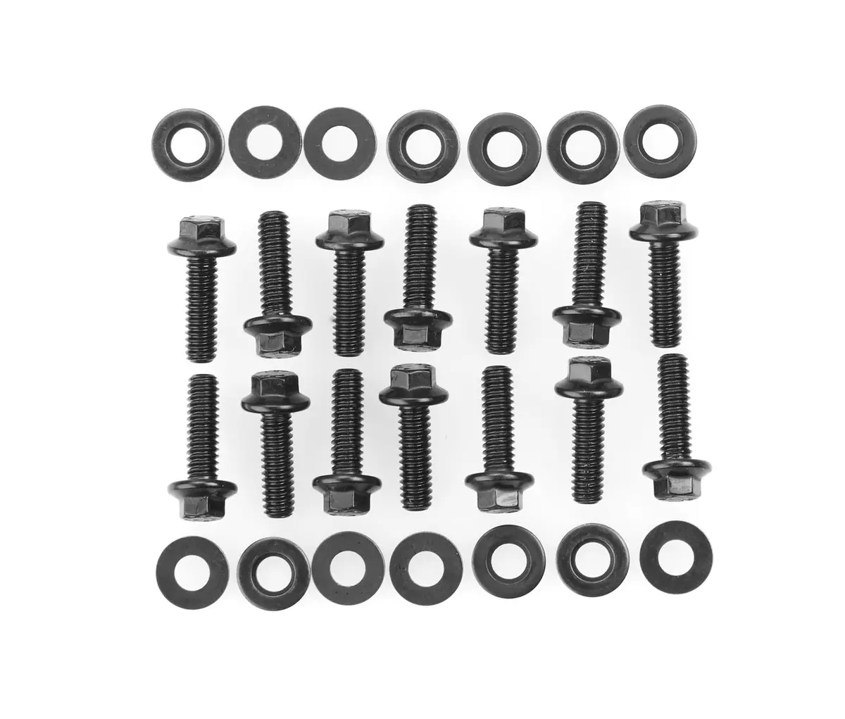 Valve Cover Bolt Set 1/4-20 X 3/4 14 Pcs Black 1