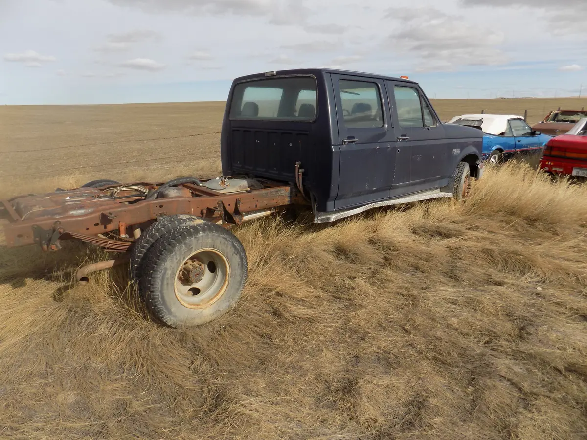 91 Ford  1 Ton Crewcab 1