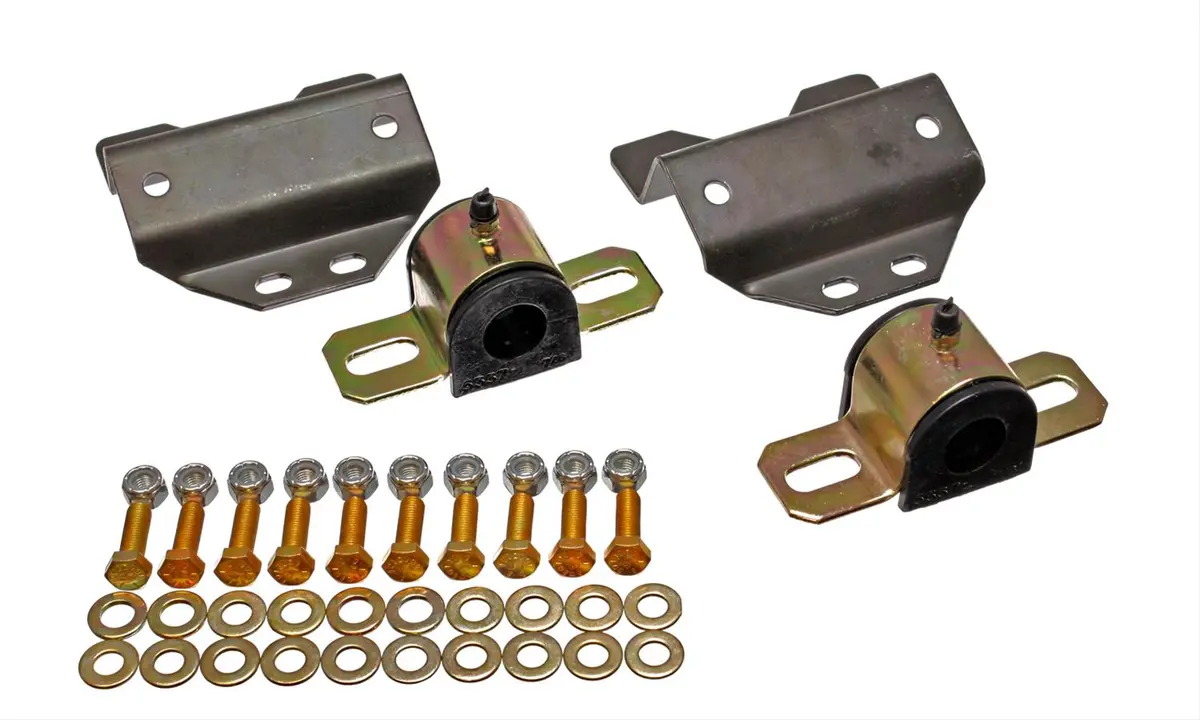 Sway Bar Bushings Poly 7/8 A&B Body 67-72 Black Plates/Grease - Pair 1