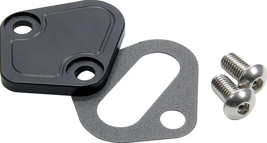 Fuel Pump Block-Off Plate Big Block 1