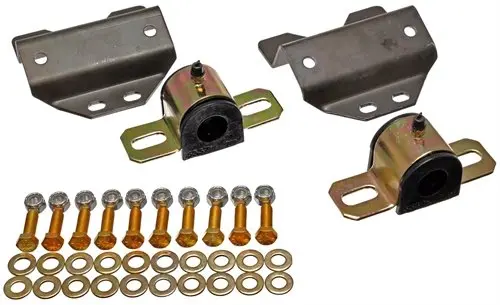 Sway Bar Bushings Poly 15/16 A&B Body 67-72 Black Plates/Grease - Pair 1