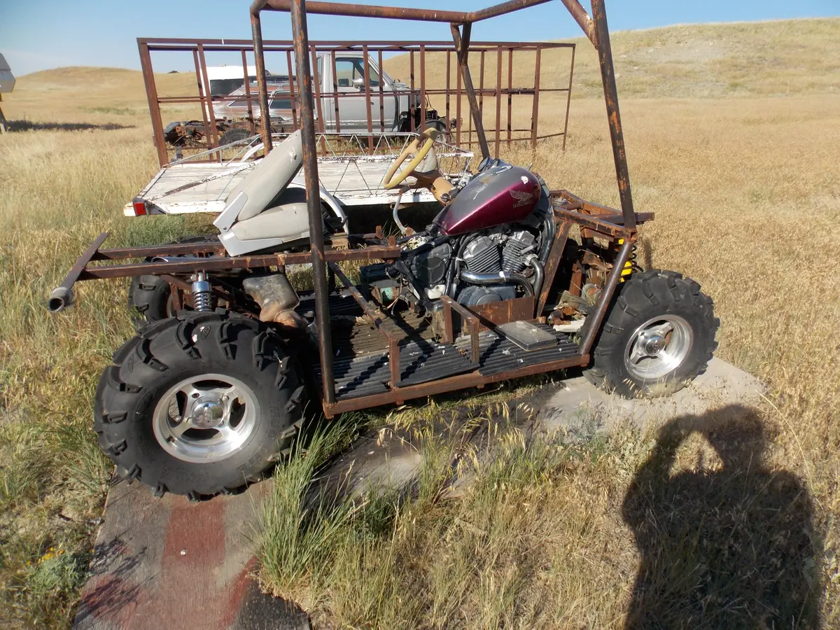 Go Cart Atv With Motorcycle Motor 1