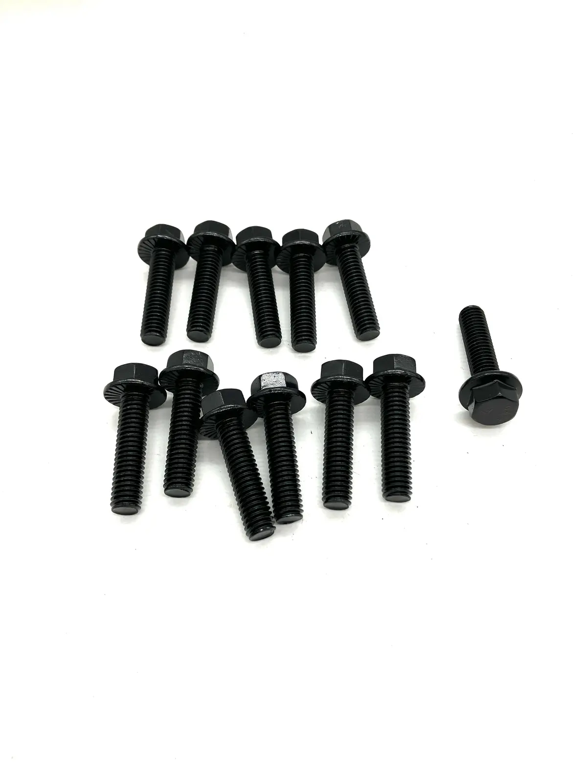Intake Manifold Bolt Set 3/8-16 X 1 1/2 Small And Big Block 12 Pcs 1