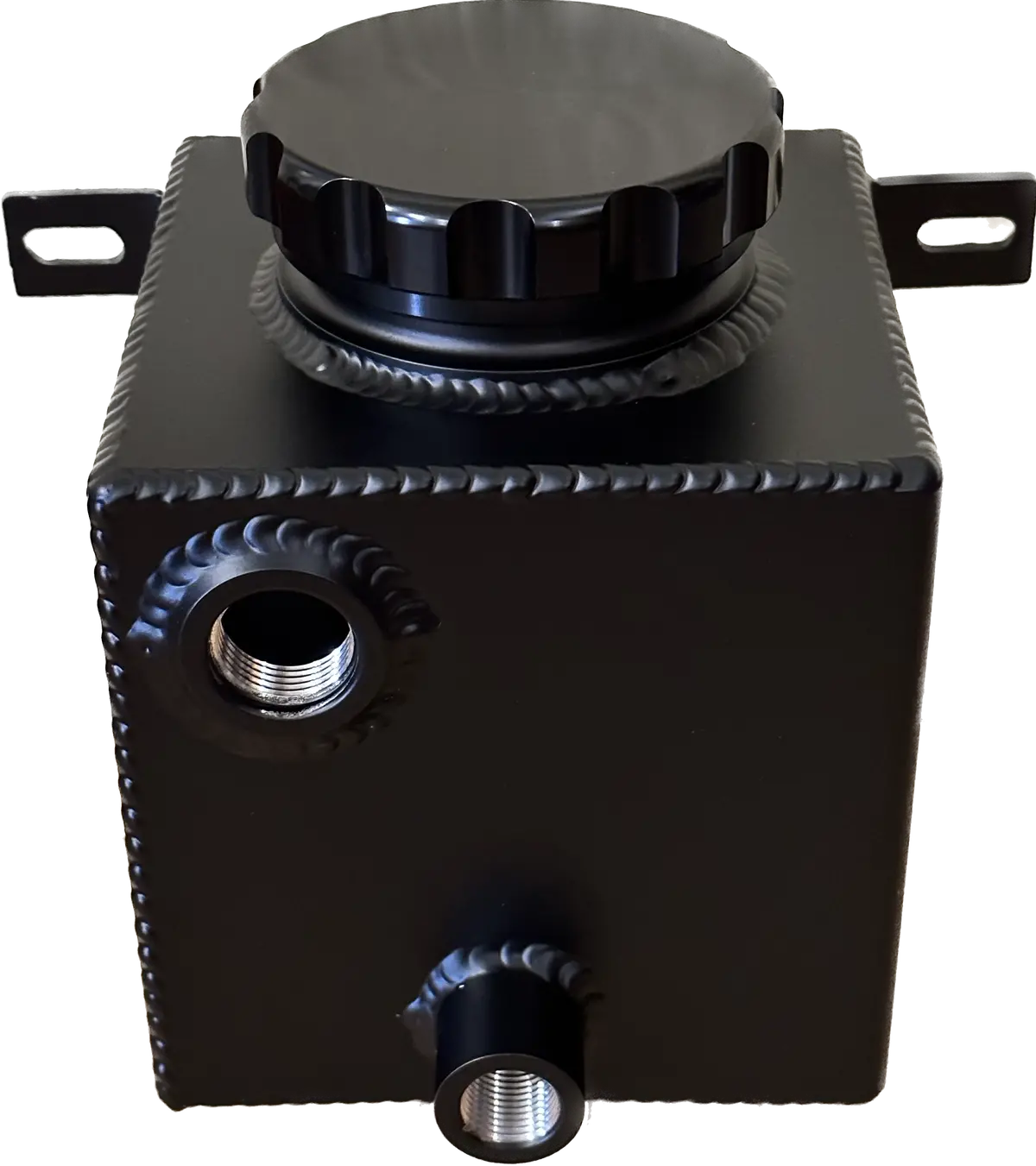 Intercooler Reservoir Tank - Universal 1 Gallon Capacity - Aluminum An 1