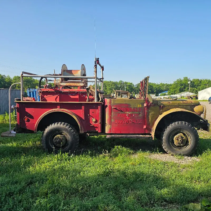 For Sale: 1954 Dodge M37 Fire Truck - 3/4 Ton 4X4 - Vin #80262711 1