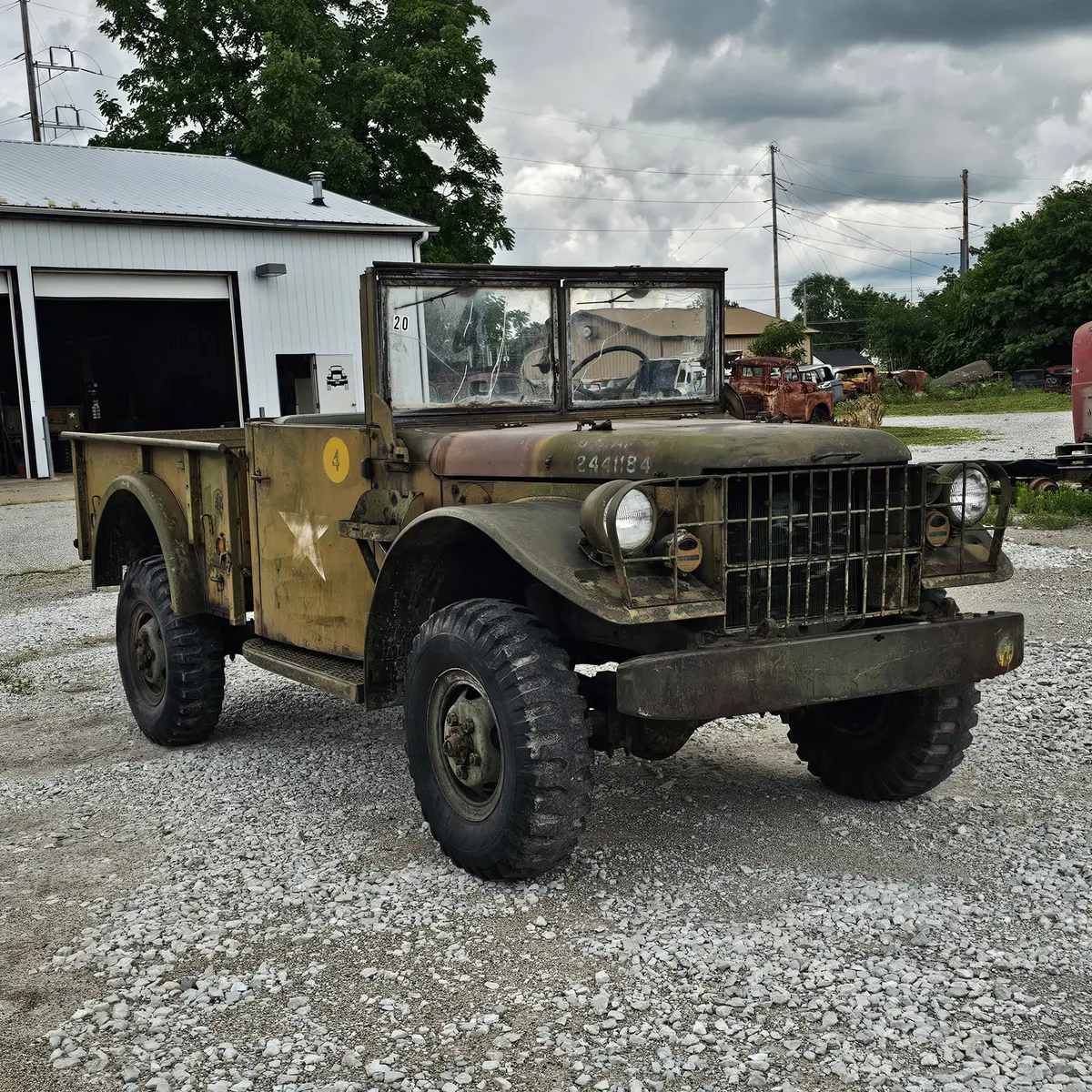 For Sale: 1953 Dodge M37 3/4 Ton 4X4 - Vin #80259701 2