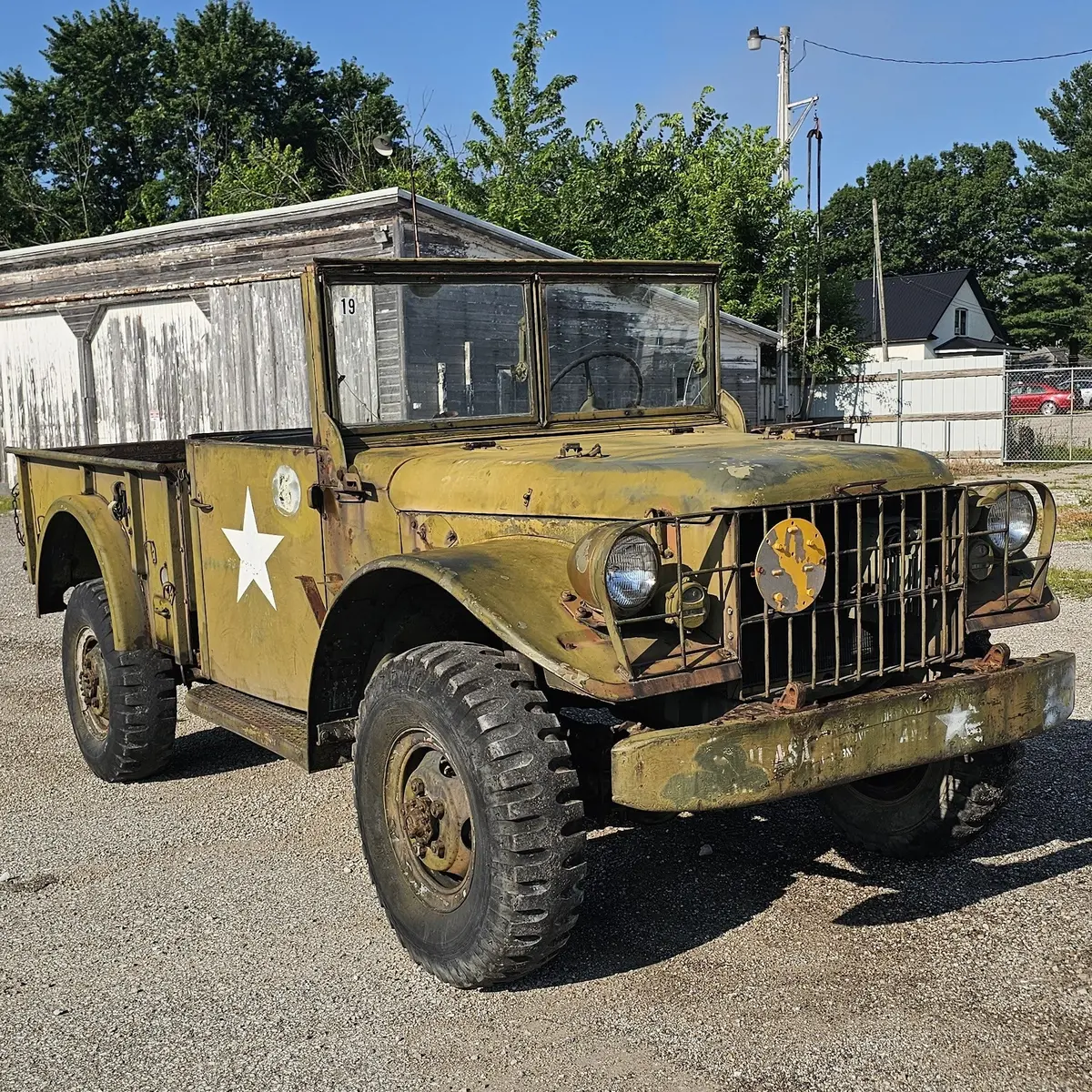 Sold: 1953 Dodge M37 3/4 Ton 4X4 - Vin #80011908 1