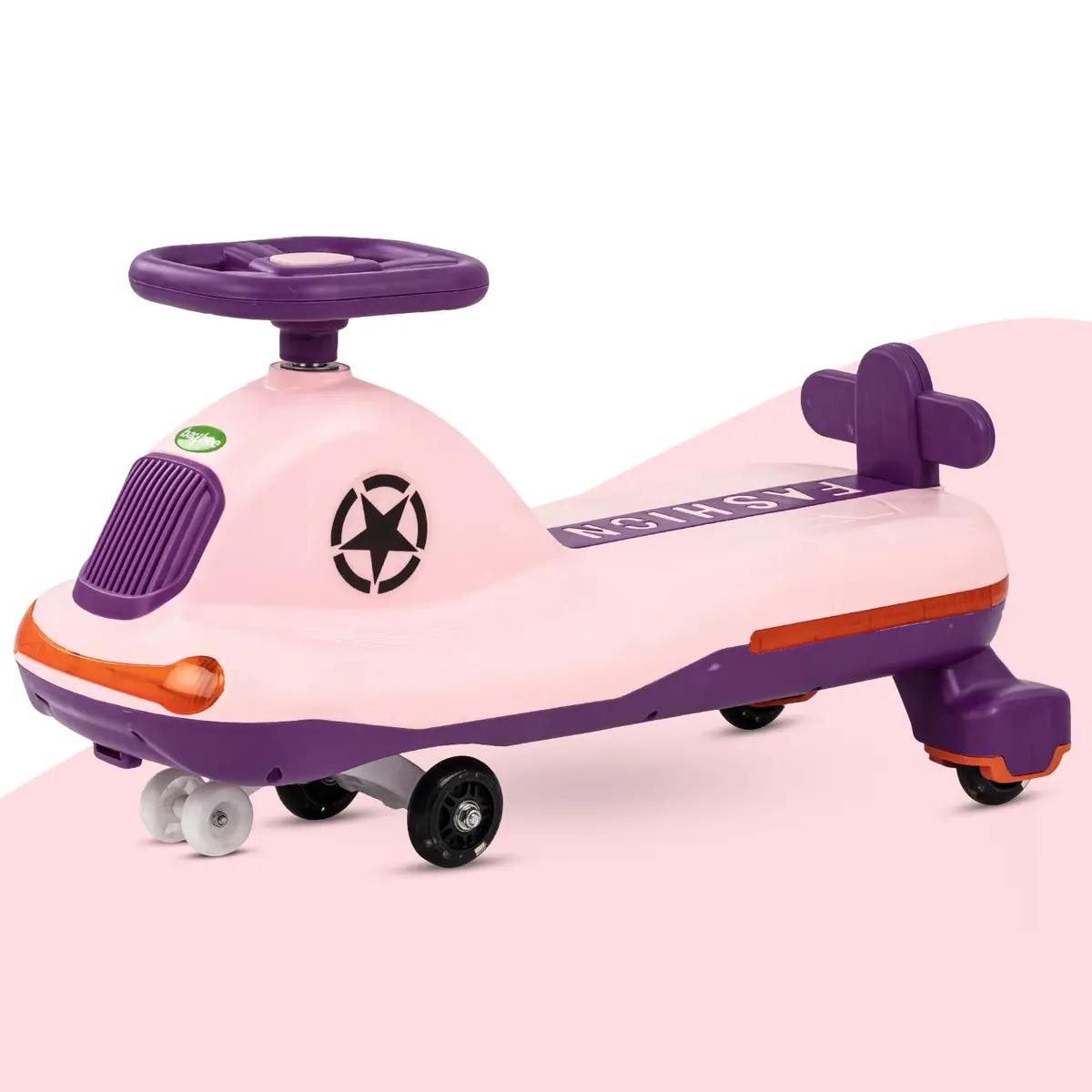 Converse Magic Swing Car Kids/Baby Rider Scratch Free Twister Ride On For Kids Of Above 3+ Years Strongest & Smoothest Pu Wheels 85 Kg Weight Capacity & Abec 7 Bearing 2