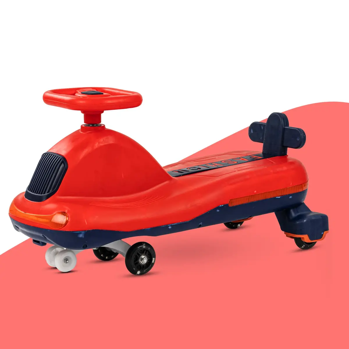 Converse Magic Swing Car Kids/Baby Rider Scratch Free Twister Ride On For Kids Of Above 3+ Years Strongest & Smoothest Pu Wheels 85 Kg Weight Capacity & Abec 7 Bearing 3