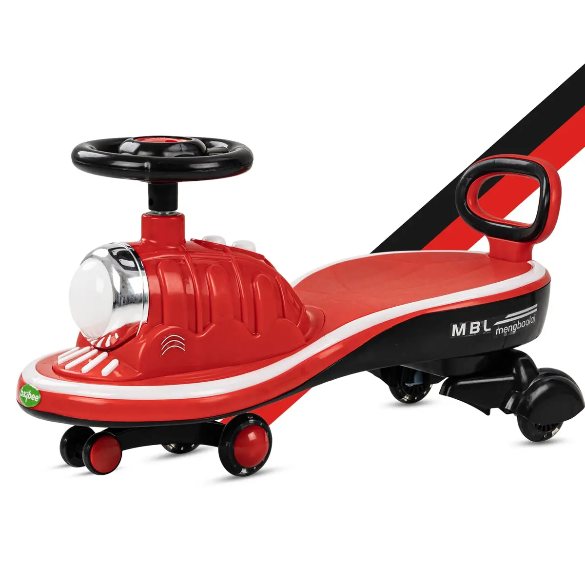 Metro Magic Swing Car Kids/Baby Rider Scratch Free Twister Ride On For Kids Of Above 3+ Years Strongest & Smoothest Pu Wheels 85 Kg Weight Capacity & Abec 7 Bearing 4