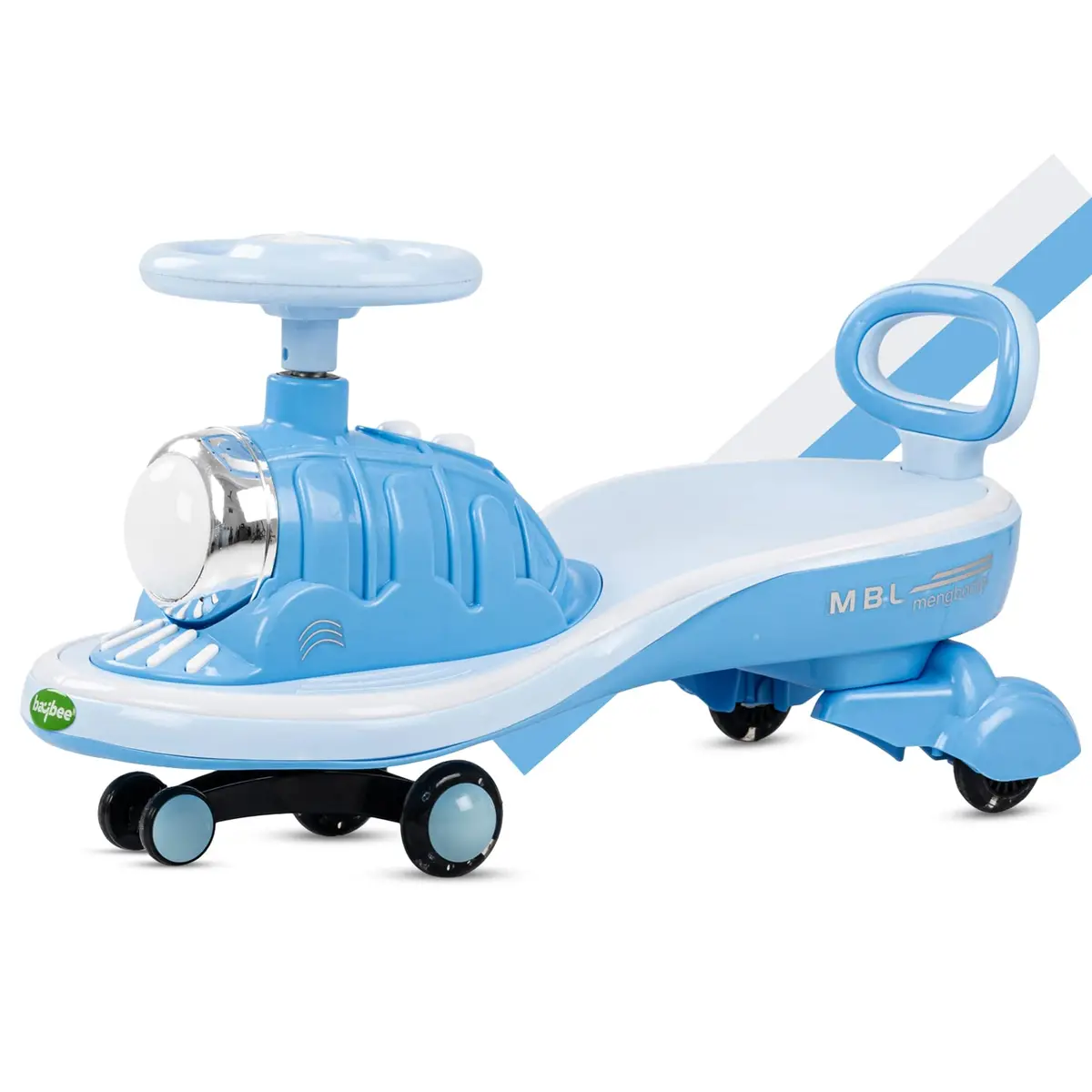 Metro Magic Swing Car Kids/Baby Rider Scratch Free Twister Ride On For Kids Of Above 3+ Years Strongest & Smoothest Pu Wheels 85 Kg Weight Capacity & Abec 7 Bearing 1