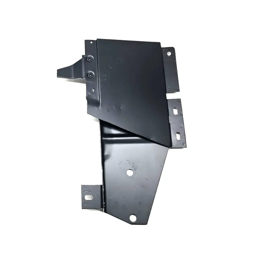 Used Powder-Coated Flat Fender Power Wagon Right Radiator Side Shell & Support - Cc1095441-Pc 1