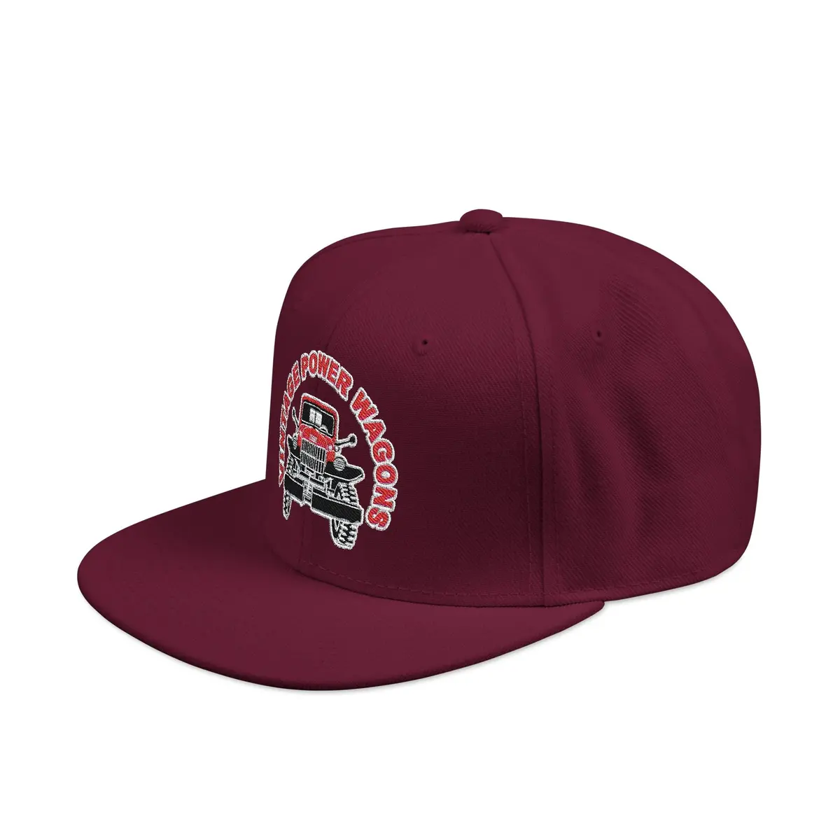 Vintage Power Wagons Logo (Embroidery) Snapback Cap 8