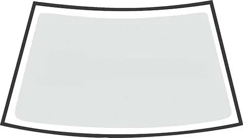 Windshield Seal 1968-1976 Dodge  Dart/Scamp 2 Door Hardtop 1