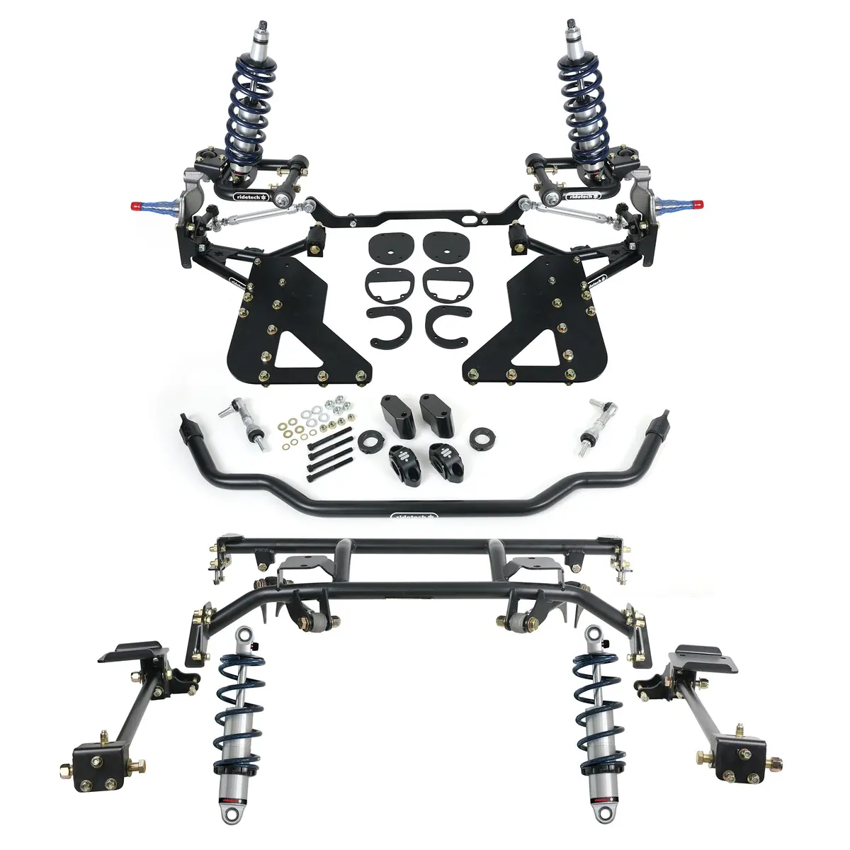 1962-1967 Chevy Ii / Nova Complete Coil-Over Suspension System - Ridetech 1