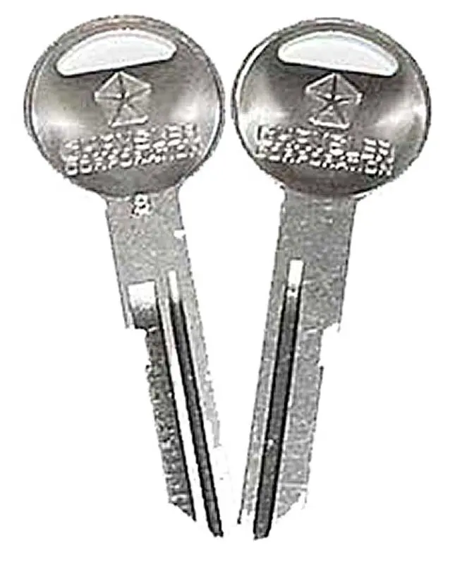 Key Blank 1966-76 Trunk With Pentastar 1