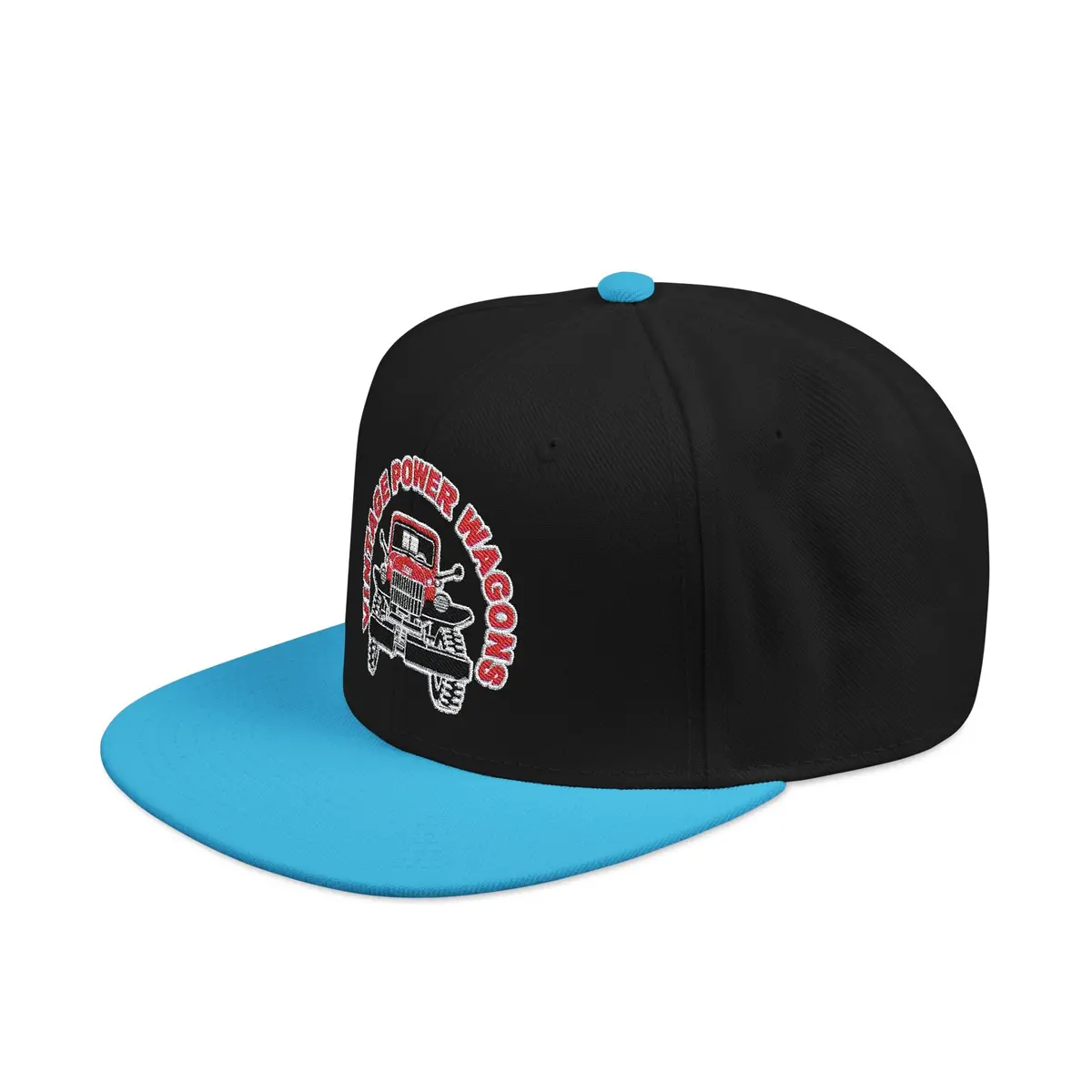 Vintage Power Wagons Logo (Embroidery) Snapback Cap 3