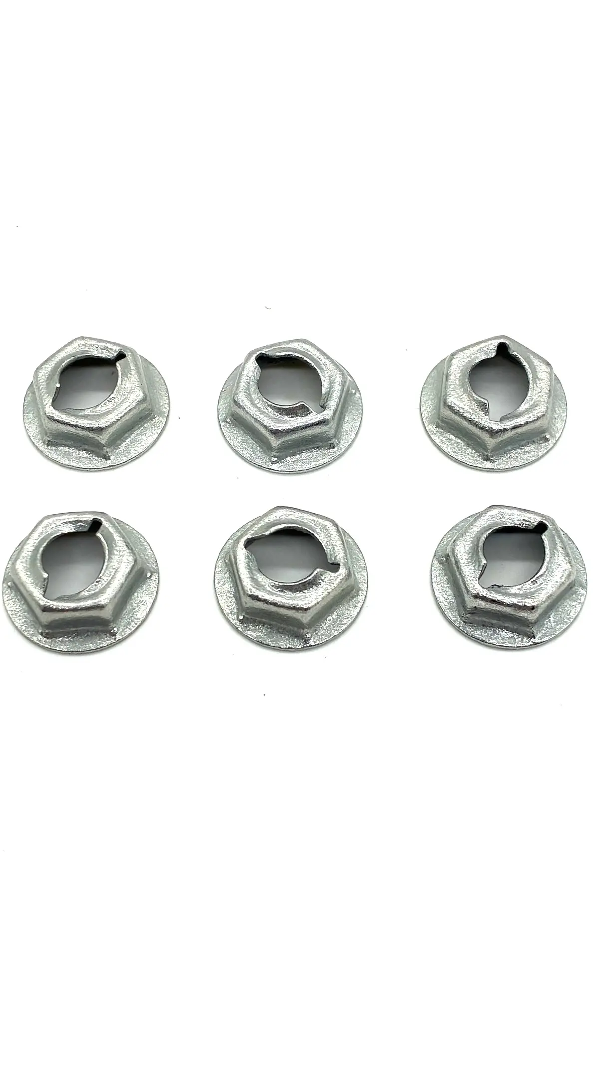 Defroster Dash Vent Nut Set  6 Pcs A & Body 1