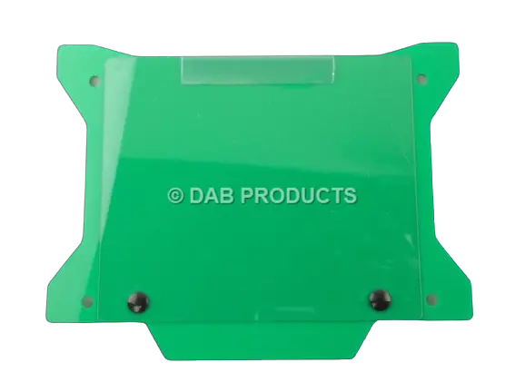 Dab Products Factory Trials Number Board Plate With Window Green 1