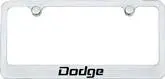 License Plate Frame Dodge 1