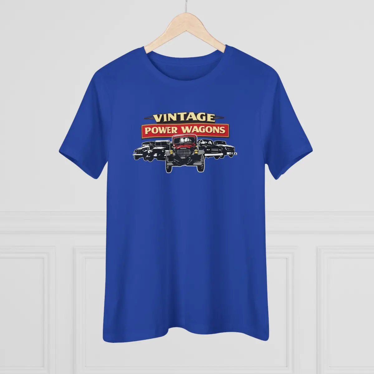 Vintage Power Wagons Women's Tee - Classic Vpw Lineup Bella Shirt 1