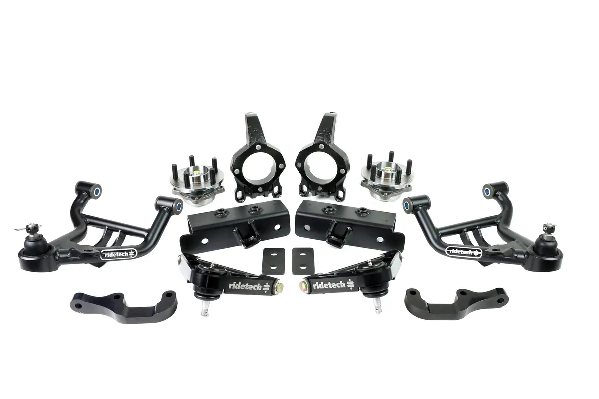 Foxbody Mustang Sla Front Suspension System By Ridetech - Stock K-Member - 79-93 12122600 1