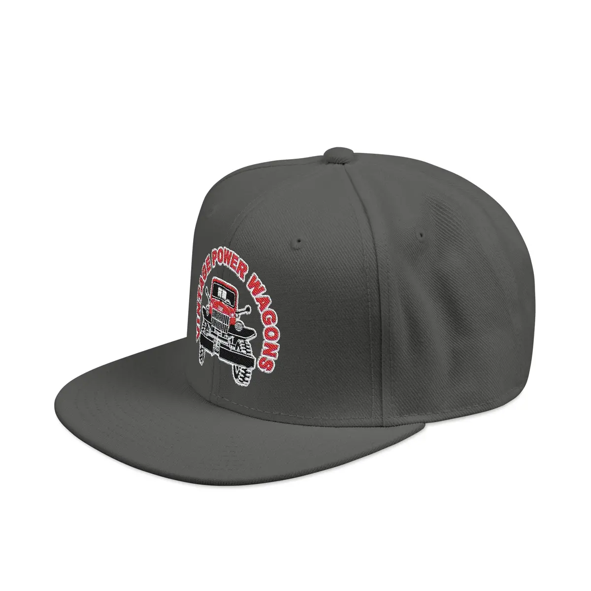 Vintage Power Wagons Logo (Embroidery) Snapback Cap 9