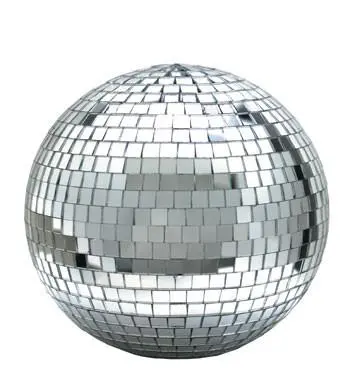 12 Inch Silver Reflection Mirror Disco Ball 1
