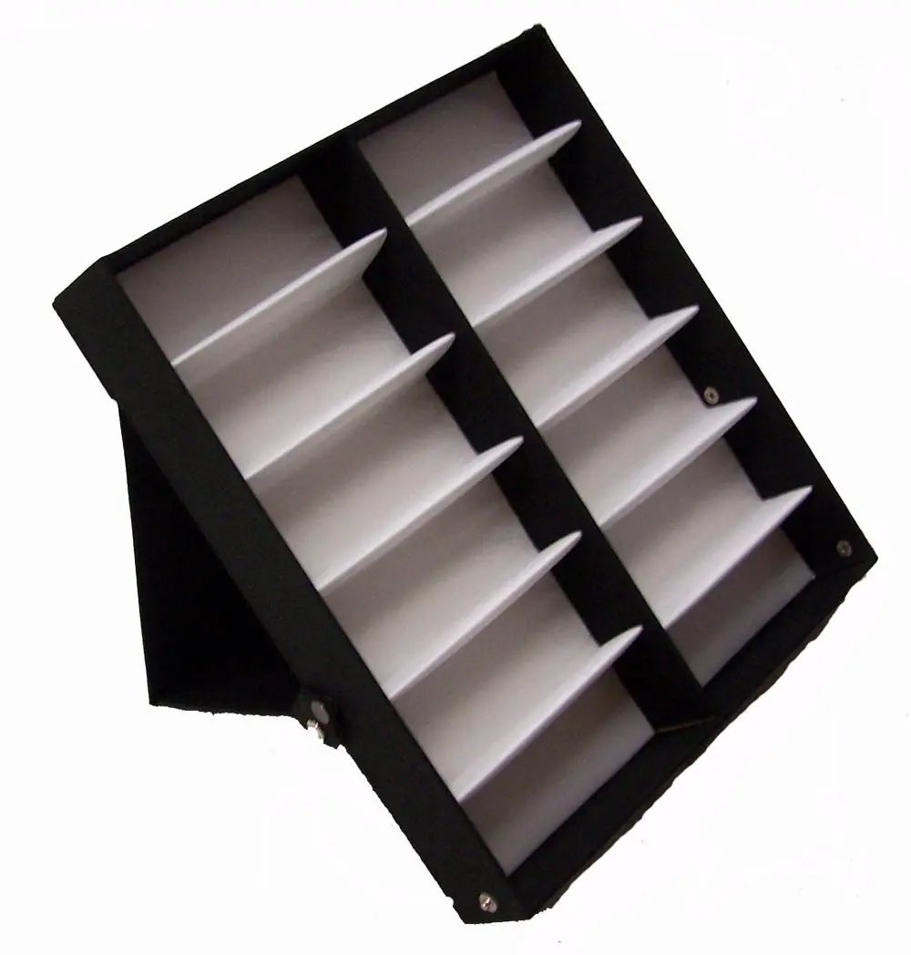 12 Pair Black Cover Sunglass Counter Tray 1