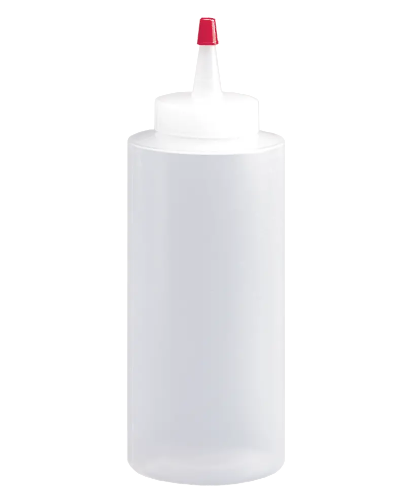 Wax Bottle 12Oz Blank W/ Yorker Top 1