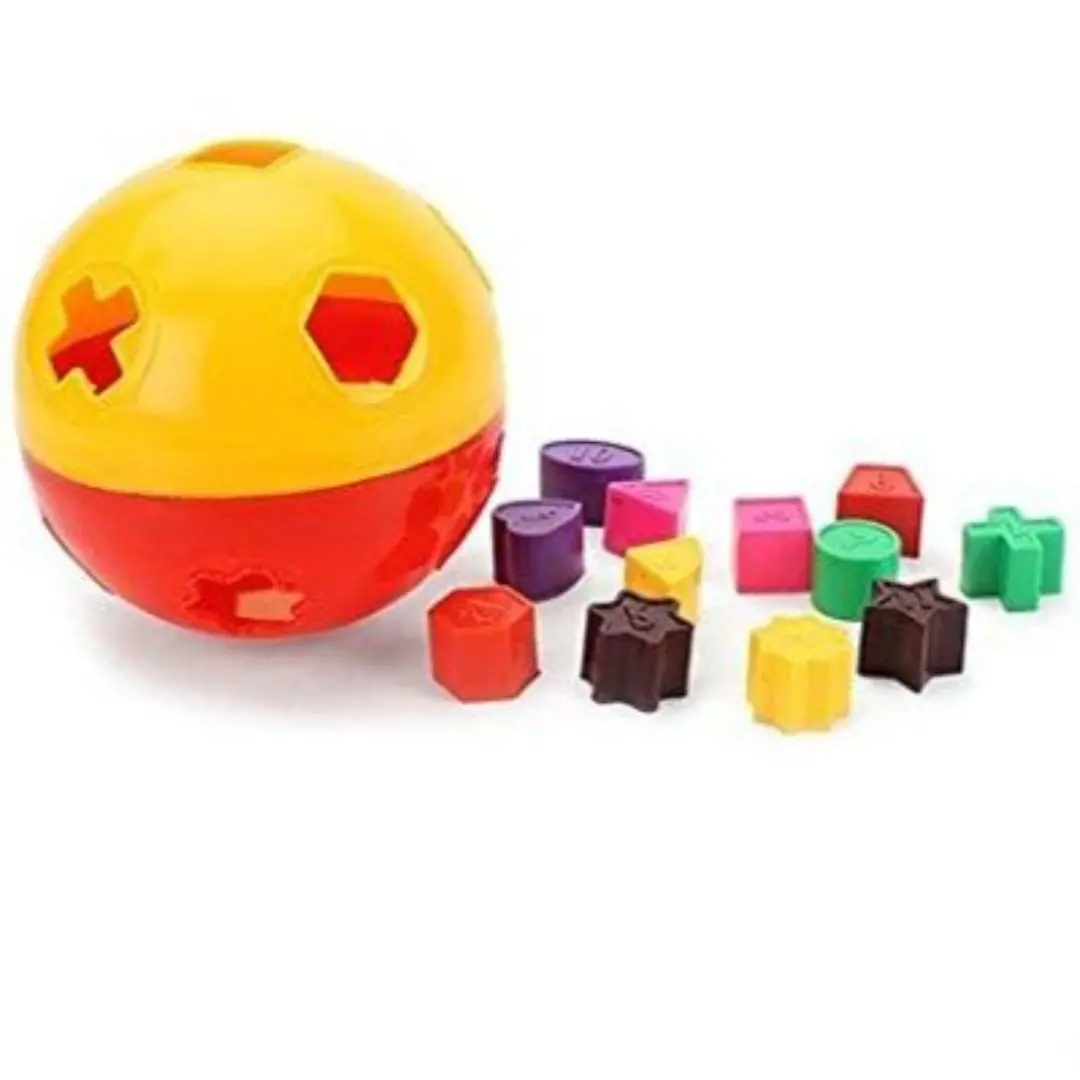 Ratna's Baby/Infants Learning Development Shape Sorting Sorter Toys (Puzzle Ball) For Kids 1 Year+ 12 Pcs 1