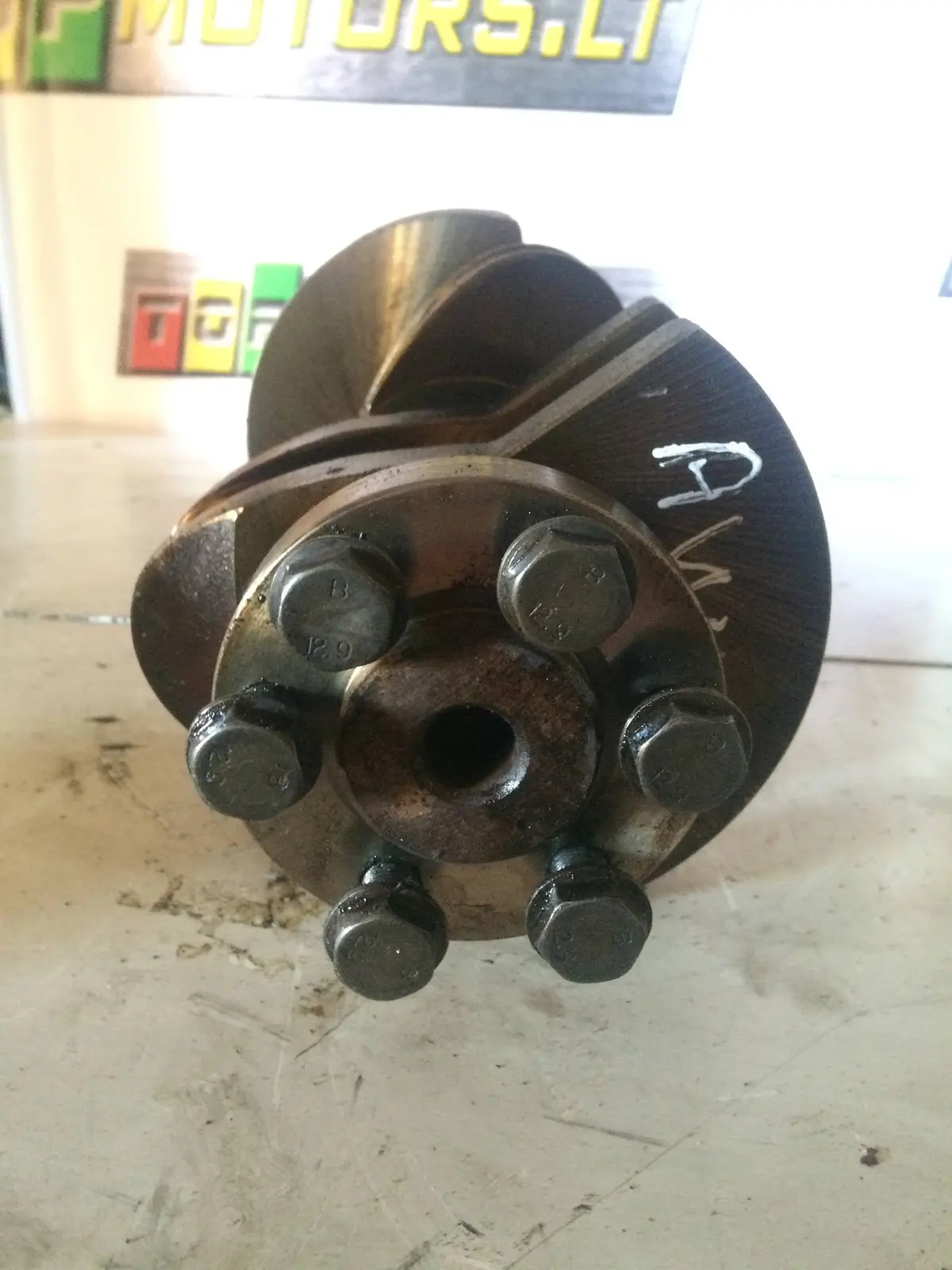 2003 Awy Volkswagen Vw Skoda 1.2 Petrol Engine Crankshaft 2