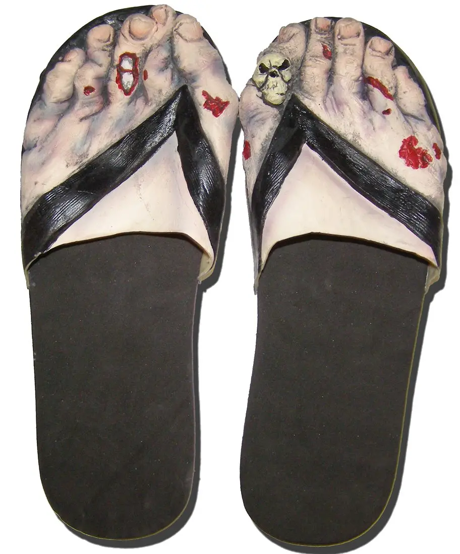 Zombie Big Foot Sandals Feet 1