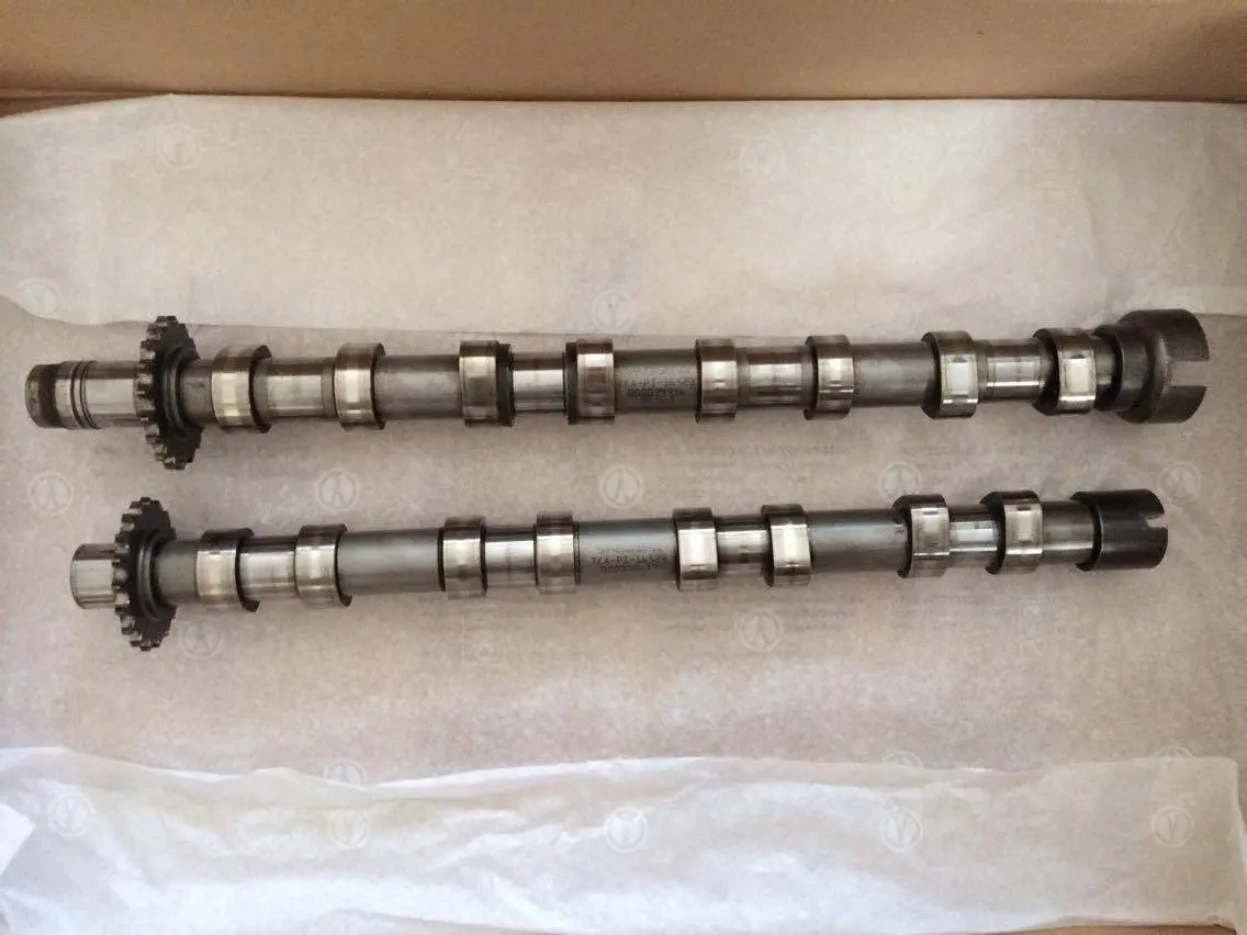 Ford Focus C-Max S-Max Mondeo Galaxy Volvo C30 S40 V50 S80 Peugeot 306 307 308 406 407 607 806 807 Expert Citroen Xsara Jumpy C4 C5 C8 2.0 Duratorq Tdci Hdi Diesel Engine Pair Of Camshaft In Intake Inlet Ex Exhaust 9644216280 9644216180 1