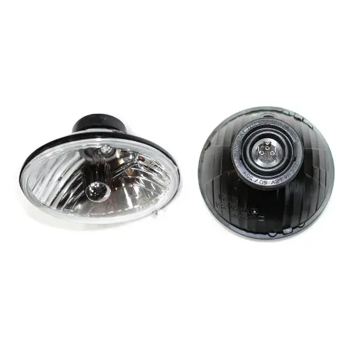 New 7", 12 Volt Halogen Light With Replaceable H4 Bulb - Cc1567159-H 1