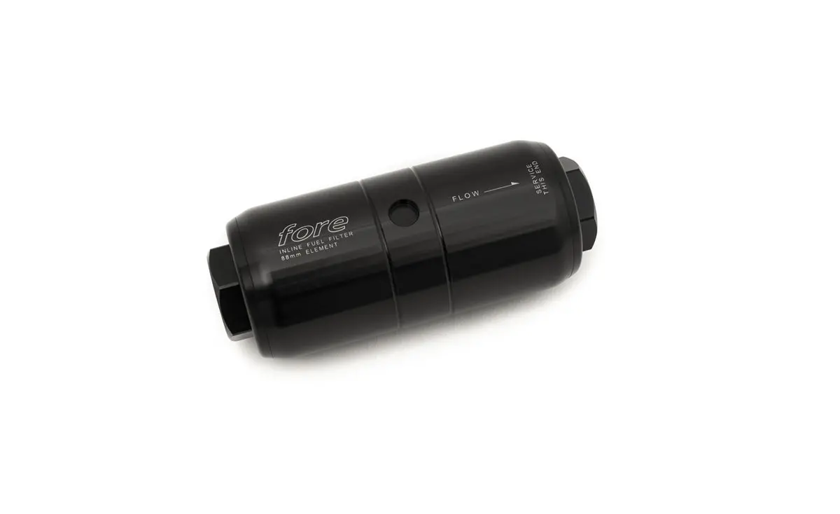 Billet Fuel Filter By Fore Innovations - 10 Micron - 88Mm - An 1