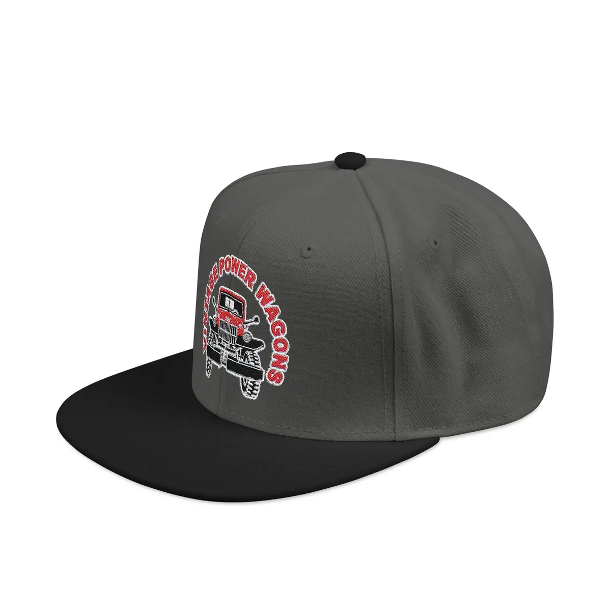Vintage Power Wagons Logo (Embroidery) Snapback Cap 4
