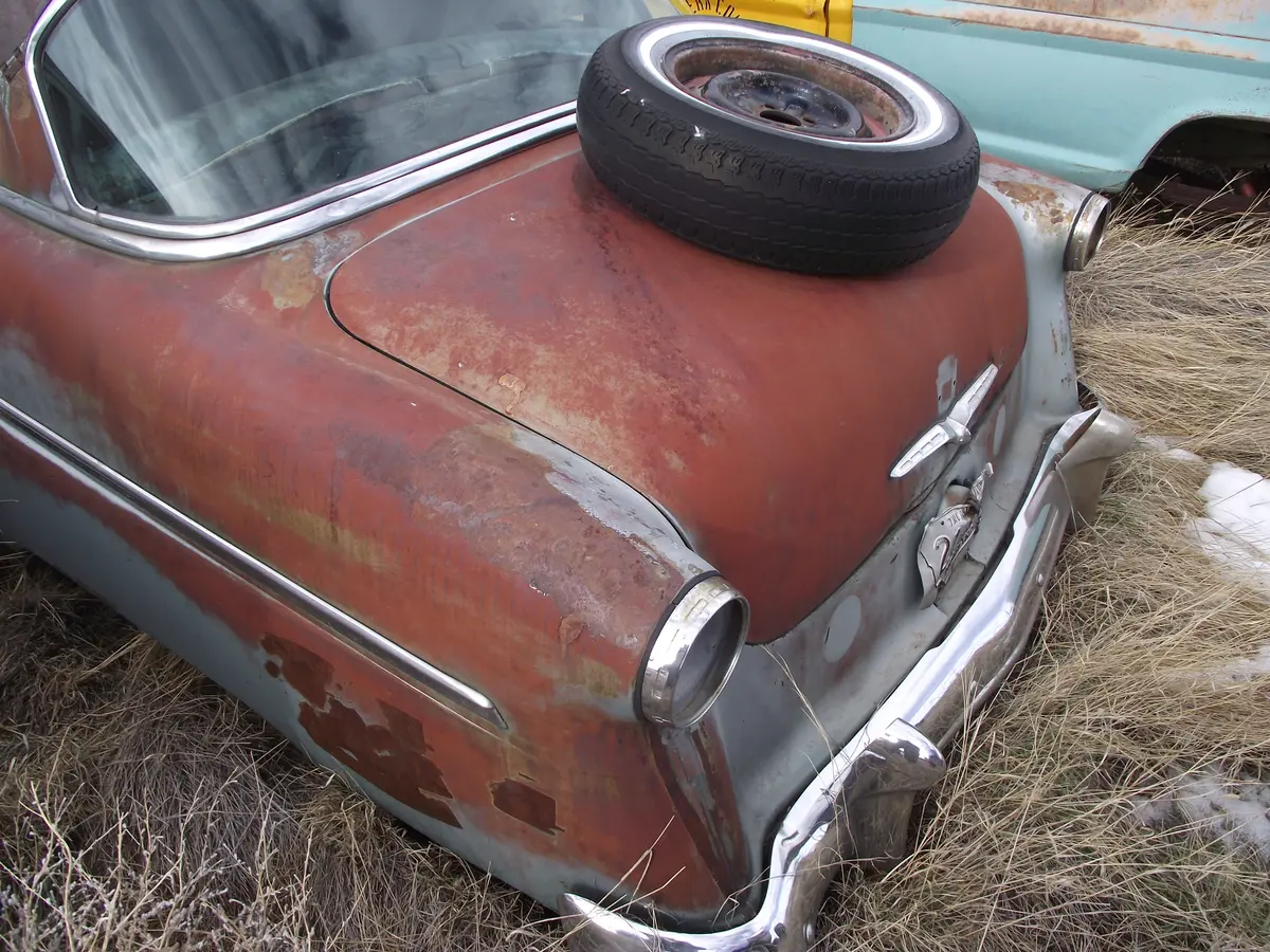 53 Ford Parts Car 1