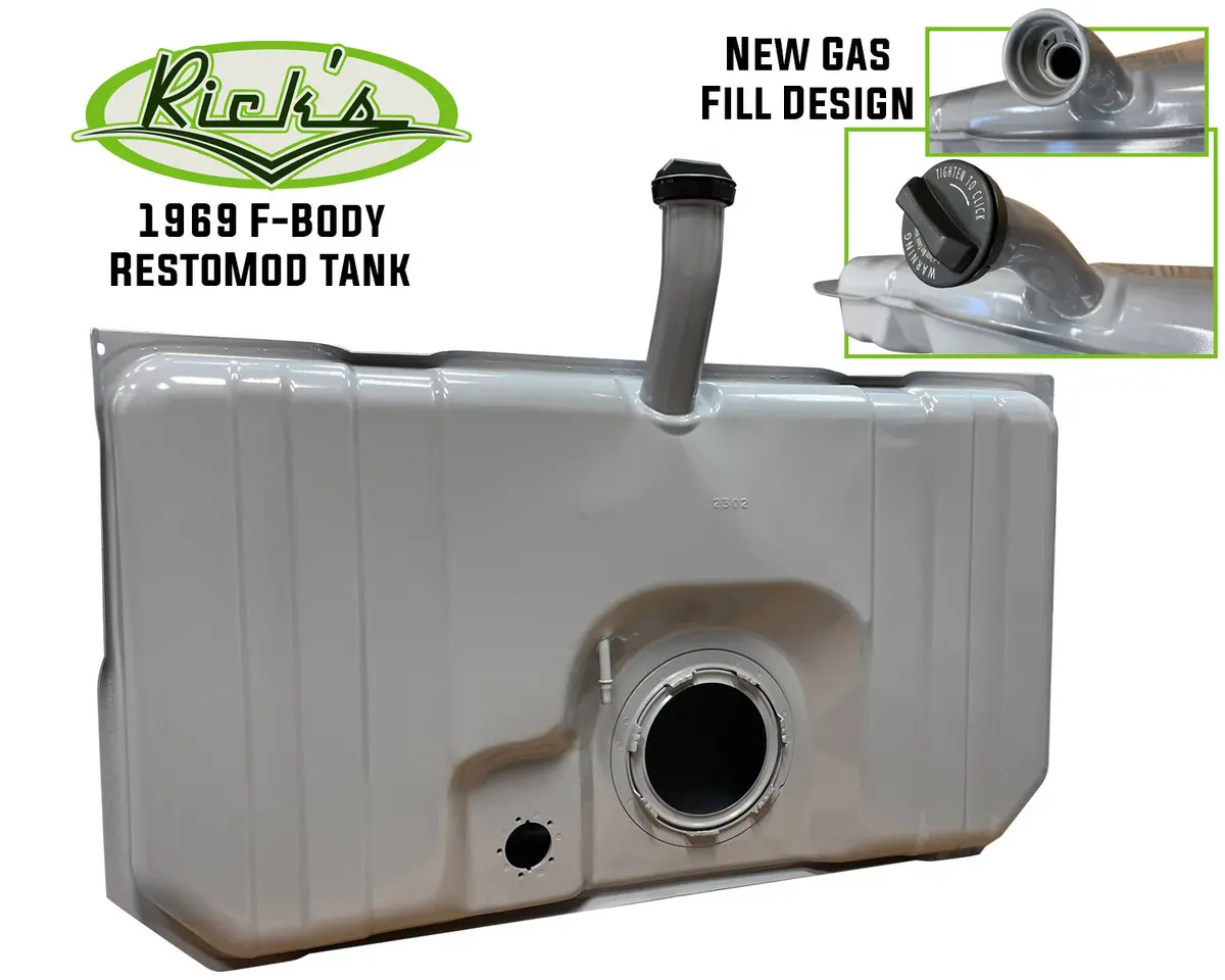 1969 Camaro & Firebird Restomod Efi Fuel Tank By Rick's Tanks 1