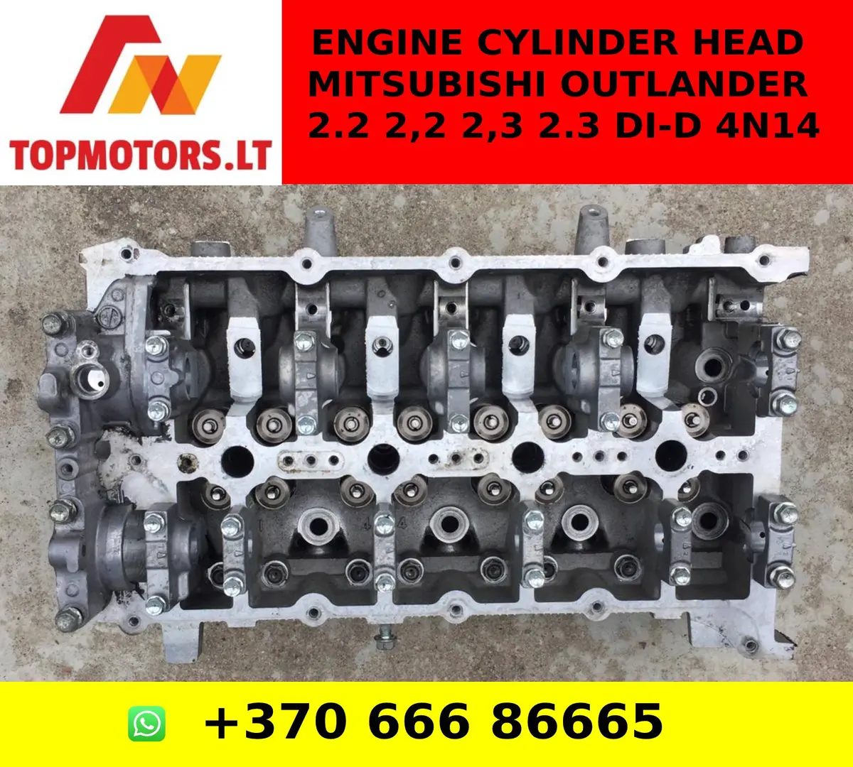 Engine Cylinder Head Mitsubishi Outlander 2.2 2,2 2,3 2.3  Di-D 4N14 1