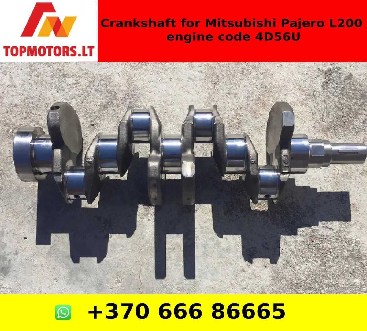 Crankshaft For Mitsubishi Pajero L200 Engine Code 4D56u 1