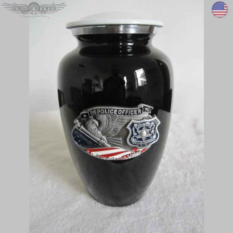 Police Cremation Urn—Bk 2