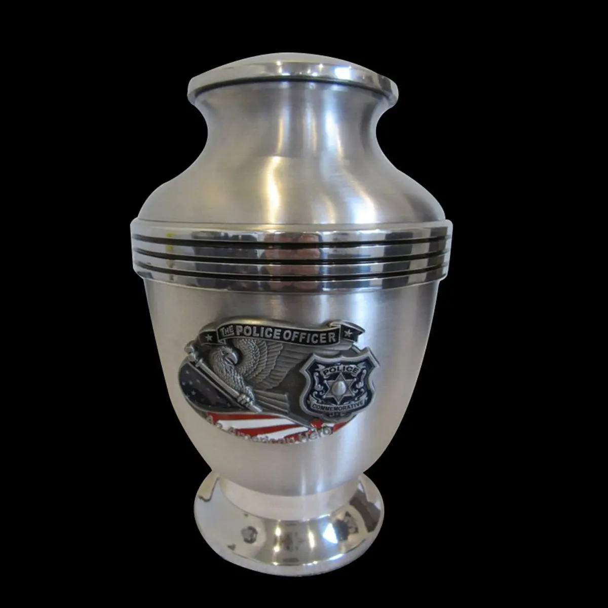 Police Cremation Urn—Alu 1