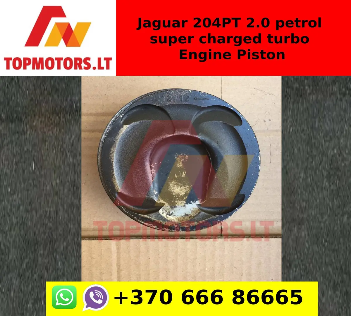 Jaguar 204Pt 2.0 Petrol Super Charged Turbo Engine Piston 1