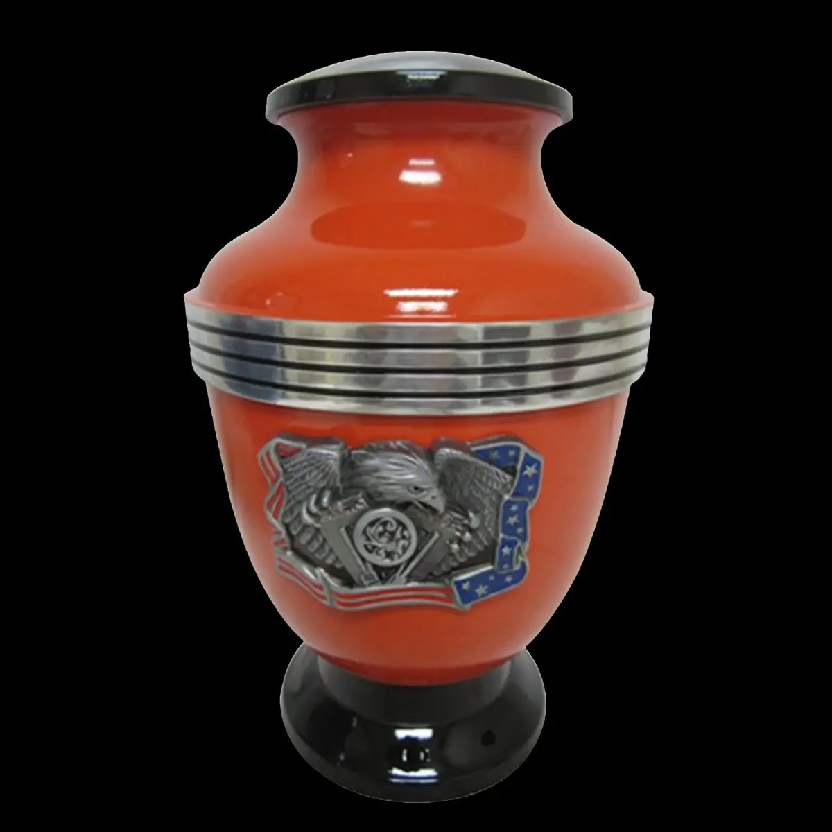 Biker Cremation Urn—V-Twin 1