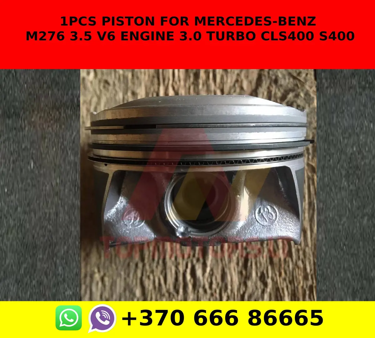1Pcs Piston For Mercedes-Benz M276 3.5 V6 Engine 3.0 Turbo Cls400 S400 1