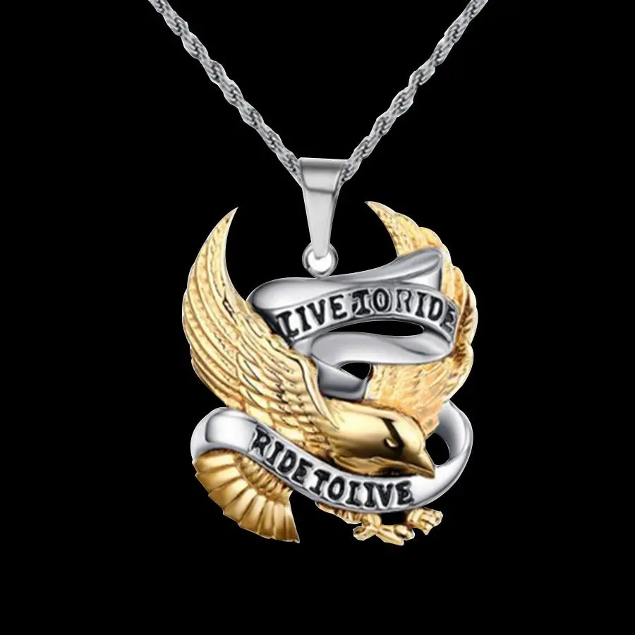Live To Ride Pendant 1