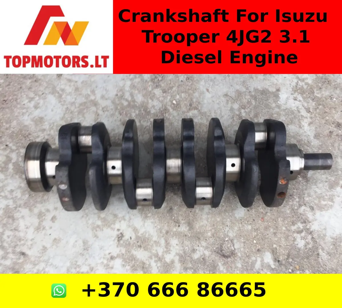 Crankshaft For Isuzu Trooper 4Jg2 3.1 Diesel Engine 1