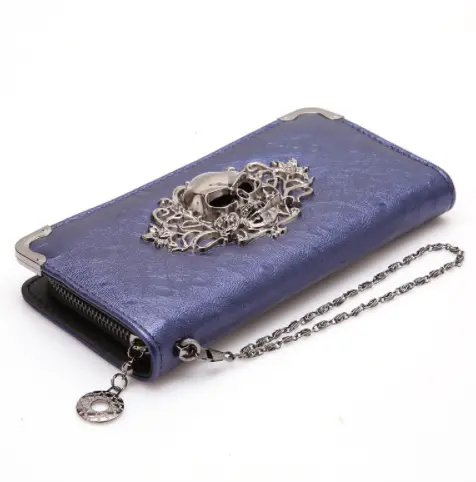 Skull Patterned Wallet 2